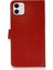 iPhone 11 Kılıf Mıknatıslı Kapaklı Cüzdan Deluxe Kopçalı Kırmızı 2