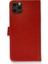 iPhone 11 Pro Max Kılıf Mıknatıslı Kapaklı Cüzdan Deluxe Kopçalı Kırmızı 1