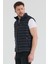 Erkek Slim Fit Şişme Yelek Lacivert - 305DNGR 1