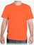 Mervem T-Shirt Bisiklet Yaka Kısakol %100 Pamuk Cepli Turuncu 1