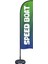 Speed Bot Temalı Olta Yelken Bayrak 75 x 300 cm A+ Kumaş 1