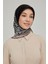 2021/22 Sonbahar Kış Serisi Zebra Desen Ipek Twill Eşarp 8654D-20 1