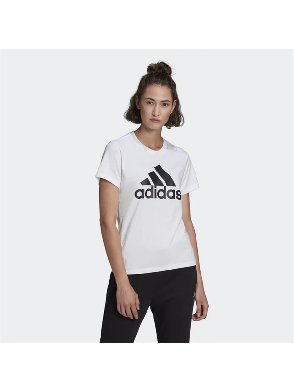 adidas Essentials Logo Kadın Tişört GL0649