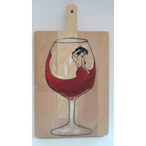 Al Gönderelim Wine Girl Sunum Tahtası