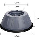 Noktas Çamaşır Makinesi Titreşim Engelleyici Stoper 4 Lü Set