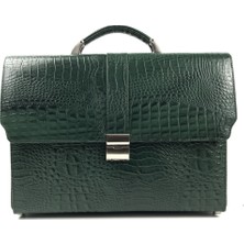 Skarlet  Deri Evrak Çantası