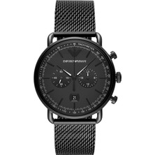 Armani Emporio Armani AR11264 Erkek Örgülü Çelik Band Kuvars  (Yurt Dışından)