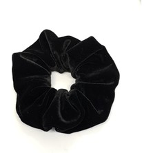 Melkady 268 - Kadife Orta Boy Scrunchie Saç Lastiği Seti (2'li)