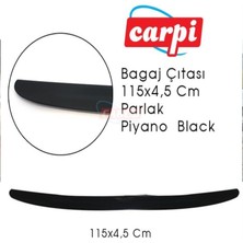 Oto Türk Carpi Egea Bagaj Üstü Spoiler 120 cm Bagaj Çıtası Piano Black