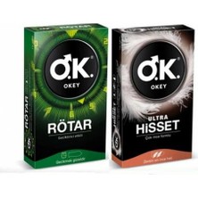 Okey  Prezervatif Rötar 10 Lu + Ultra Hisset 10 Lu