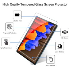 Shin-Wo 2'li Samsung Galaxy Tab S7+ SM-T970 12.4'' 9h Sertlik Temperli Cam Ekran Koruyucu (Yurt Dışından)