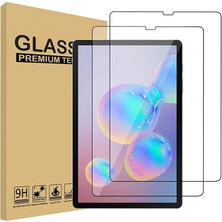 Shin-Wo 2'li Samsung Galaxy Tab S6 10.5'' SM-T860/T865 9h Sertlik Temperli Cam Ekran Koruyucu (Yurt Dışından)