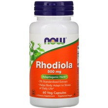 Now Foods, Rhodiola, 500 Mg, 60 Veg Capsules