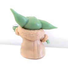 Hd Marketim Star Wars 3D Baby Yoda Mini Figür Oyuncak 5 cm 9138