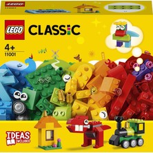 LEGO® Classic 123 Parçalık Yapım Parçaları ve Fikirler Kutusu (11001) - Çocuk Oyuncak Yapım Seti