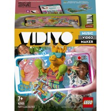 LEGO VIDIYO# Party Llama BeatBox 43105 Yapım Seti (82 Parça) - Çocuklar için Kendi Müzik Video Kliplerini Oluşturabilecekleri, Artırılmış Gerçeklik Özellikli Oyuncak