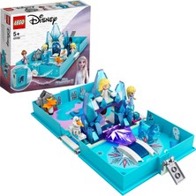 LEGO | Disney Princess# Elsa ve Nokk Hikaye Kitabı Maceraları 43189 - 5 Yaş ve Üzeri Prenses Seven Çocuklar İçin Yaratıcı Oyuncak Yapım Seti (125 Parça)