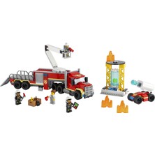 LEGO City İtfaiye Komuta Birimi 60282 - Çocuklar için Oyuncak Yapım Seti (380 Parça)