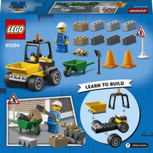 LEGO City Yol Çalışması Aracı 60284 - Çocuklar İçin Yaratıcı Oyuncak Yapım Seti (58 Parça)