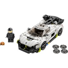 LEGO® Speed Champions Koenigsegg Jesko 76900 - Araba Seven Çocuklar İçin Yaratıcı Oyuncak Yapım Seti (280 Parça)