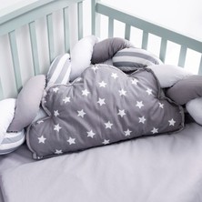 Mini Baby Star 3’lü Örgülü Uyku Seti 75X130