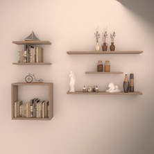 Rafkestir Karya Duvar Raf Seti Cordoba  Mat