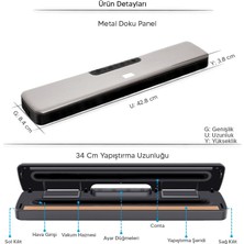 Lavion Ev Tipi Vakum Makinesi Zk-03 Mini Vakum