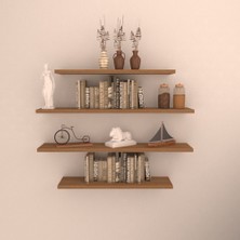 Rafkestir 4'lü Raf Set  80x80x60x60  Bambu