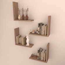 Rafkestir Aras Duvar Raf Seti 4'lü Sacramento