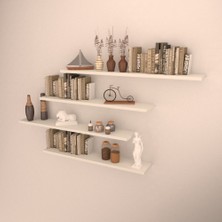 Rafkestir 4'lü Raf Set  90x90x80x80  Beyaz