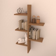 Rafkestir Anka Duvar Raf Seti Bambu