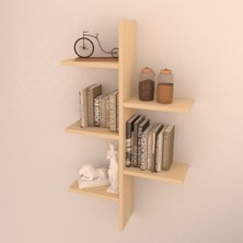 Rafkestir Anka Duvar Raf Seti Akçaağaç