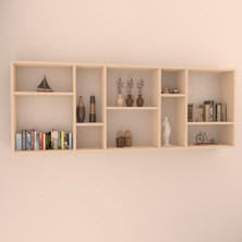 Rafkestir Antissa Duvar Rafı Krem