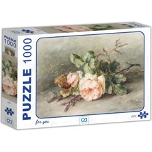 Ca Games Gül 1000 Parça Puzzle