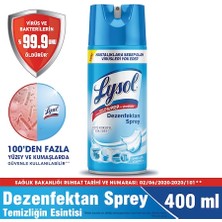 Lysol Dezenfektan Sprey Temizliğin Esintisi 400 ml Islak Mendil 72'li Yüzeyler Için