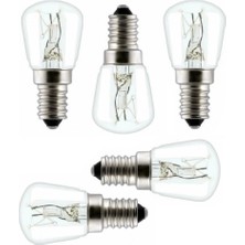 Parmis Bahçıvan Uyumlu Ankastre Davlumbaz Buzdolabı Fırın 15 Watt Mini Halojen Ampül 5 Adet