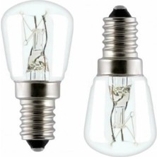 Parmis Kumtel Uyumlu Ankastre Davlumbaz Buzdolabı Fırın 15 Watt Mini Halojen Ampül 2 Adet