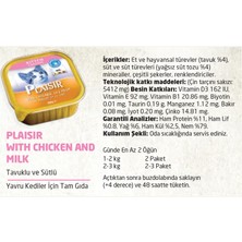 Plaisir Pate Tavuk Etli&sütlü Kitten 100gr Plaisir Kedi Maması