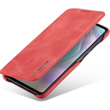 Eabhulie Huawei P30 İçin İnce Flip Pu Deri Manyetik Standlı Shockproof Kılıf (Yurt Dışından)