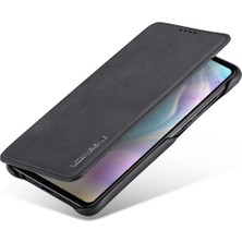 Eabhulie Huawei P30 İçin İnce Flip Pu Deri Manyetik Standlı Shockproof Kılıf (Yurt Dışından)