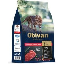 Obivan Selection Adult Delicate Lamb Yetişkin Kedi Maması