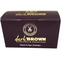 Dark Brown Roş Çikolata Antep Fıstıklı Bitter Roche Çikolatası 250 gr