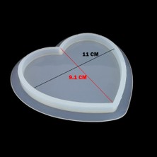 Kalp Reçine Epoksi Kalıp -  b17