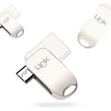 Linktech Pro Micro USB Dual Flash Drive Otg USB Bellek 64GB LOF-O564