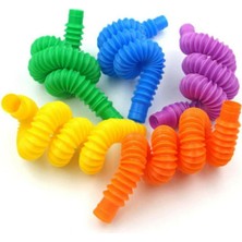 Türk City Fidget Pop Tubes 4 Farklı Renkli Set