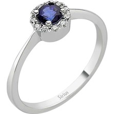 Sirius Safir ve Pırlanta Taşlı Yüzük 0405R0001