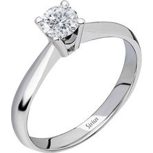 Sirius G Renk 0,33 Karat Pırlanta Tektaş Yüzük 0417R0021