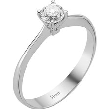 Sirius G Renk 0,36 Karat Pırlanta Tektaş Yüzük 0417R0089