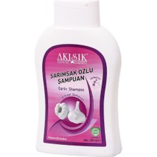 Akışık Sarımsak Özlü Şampuan 350 ml Bitkisel Şampuan