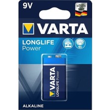Varta 9V Longlife Power Alkaline Pil